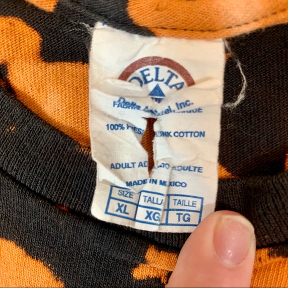 University of Utah Utes Custom Bleach Tee - Picture 4 of 4